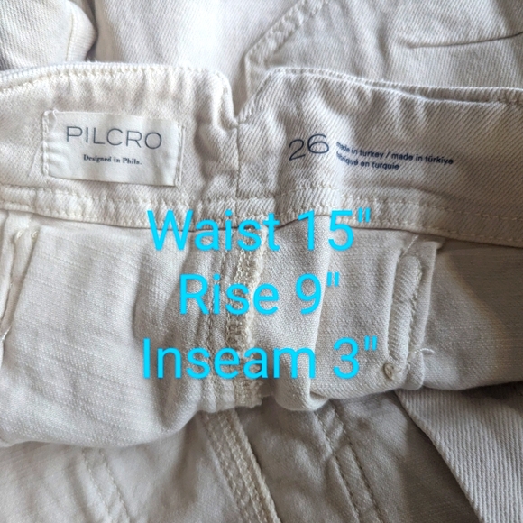 The Kit High Rise Utility Shorts by Pilcro - Picture 4 of 10